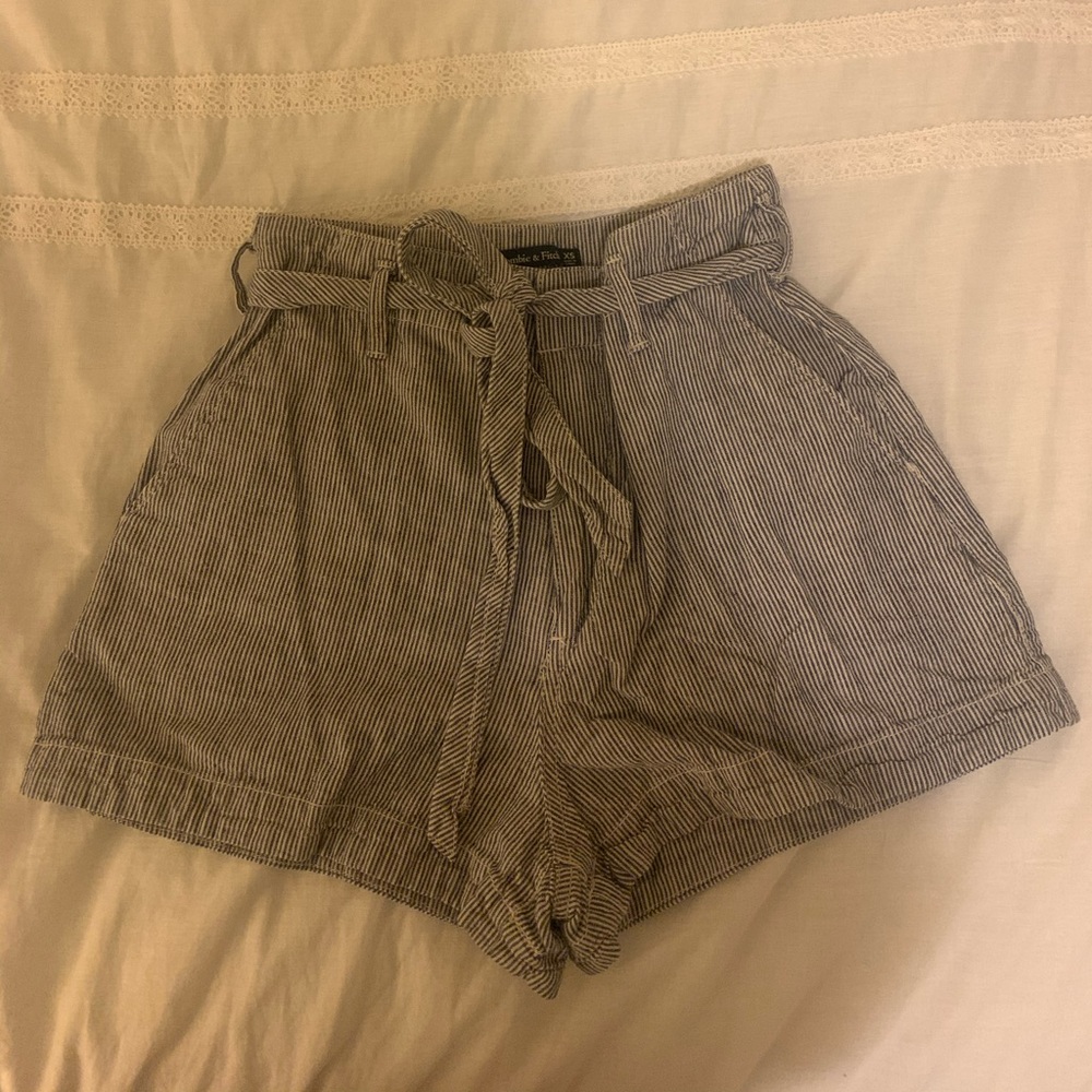 Abercrombie & Fitch Striped Shorts